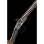 FORSYTH & CO, LONDON A 16-BORE PERCUSSION DOUBLE-BARRELLED SPORTING-GUN, no visible serial number,