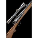 G. BURGIN, BASEL A 7.5x53 (SWISS) STRAIGHT-PULL SINGLE-SHOT SPORTING-RIFLE, MODEL 'SCHMIDT-RUBIN',