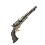 COLT, USA A .44 PERCUSSION SINGLE-ACTION REVOLVER, MODEL '1860 ARMY', serial no. 42888, WITH