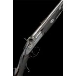 G.H. DAW, LONDON A .577 (APPROX.) SINGLE-SHOT SPORTING CARBINE, no visible serial number, WITH