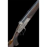 H. SCHEIRING AN 8X75RS / 20-BORE JAEGER PATENT PUSH-FORWARD UNDERLEVER SIDELOCK NON-EJECTOR DOUBLE