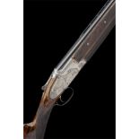 FABRIQUE NATIONALE A CHAUVIN-ENGRAVED 12-BORE CUSTOM SIDEPLATED SINGLE-TRIGGER OVER AND UNDER