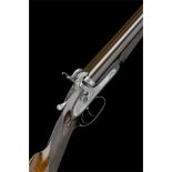 THOS. CONWAY A 12-BORE WESTLEY RICHARDS 1871 PATENT SNAP-ACTION TOPLEVER BAR-IN-WOOD HAMMERGUN, no