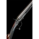 RICHARD JEFFERY A 12-BORE E.C. HODGES 1866 PATENT ROTARY-UNDERLEVER HAMMERGUN, serial no. 2553,