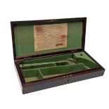 COLT, USA A GOOD HARDWOOD STORAGE CASE FOR AN 1851 NAVY MODEL REVOLVER, American market circa 1860