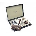 CONWAY STEWART, ENGLAND A BOXED & CASED LIMITED EDITION FOUNTAIN PEN, MODEL 'CHURCHILL', serial