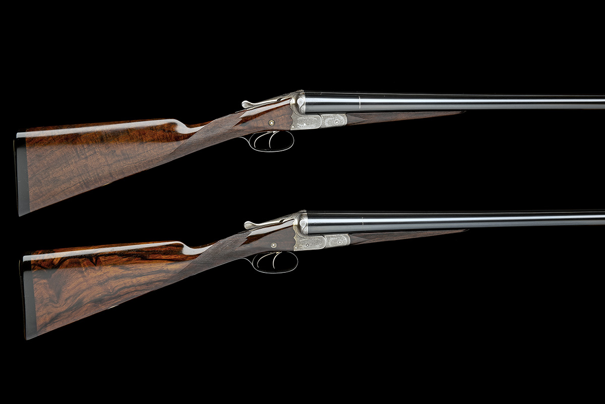 W.W. GREENER A PAIR OF 12-BORE 'G3 MONARCH' BOXLOCK EJECTORS, serial no. 47725 / 6, 28in. sleeved - Image 2 of 9