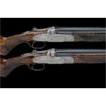 ALEX MARTIN A PAIR OF GRAZIOLI-ENGRAVED 20-BORE SINGLE-TRIGGER DETACHABLE TRIGGERPLATE-ACTION