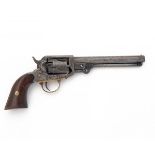 W.W. MARSTON, USA A .31 PERCUSSION SINGLE-ACTION REVOLVER, MODEL 'POCKET 4TH TYPE', serial no. 6647,