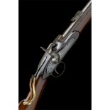 WESTLEY RICHARDS & CO, LONDON A .450 (WHITWORTH) PERCUSSION BREECH-LOADING CARBINE, MODEL 'MONKEY-