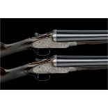 BOSS & CO. A PAIR OF 12-BORE SINGLE-TRIGGER EASY-OPENING SIDELOCK EJECTORS, serial no. 6303 / 4,