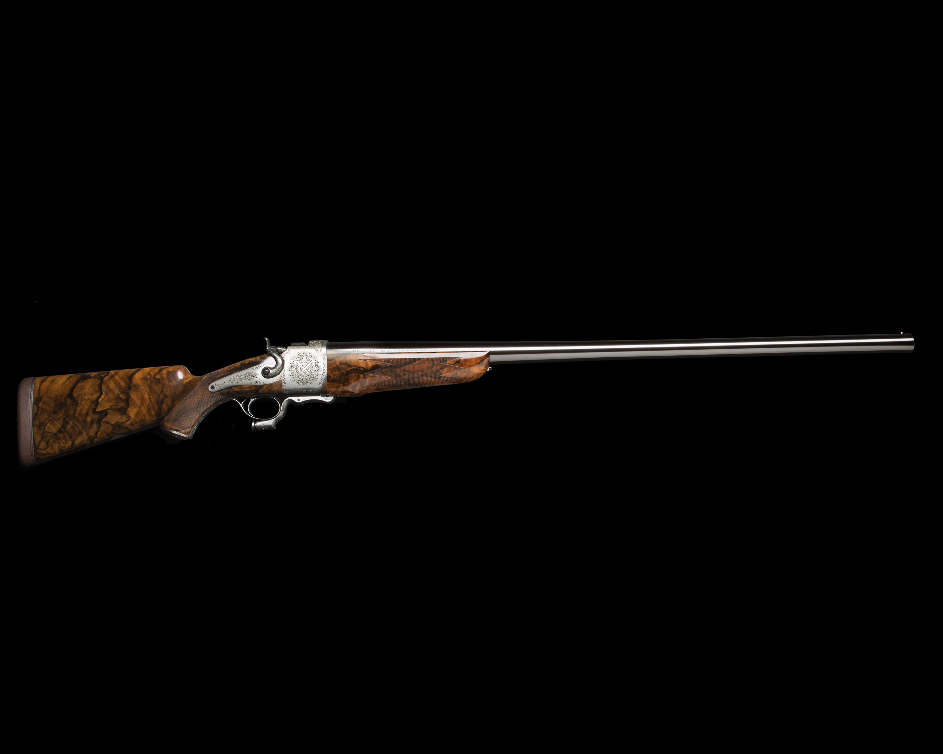 SUTTON & CO. 'THE HEREWARD GUN' - AN EXCEPTIONAL AND UNIQUE DELAHAUT-ENGRAVED 2-BORE TAKE-DOWN - Image 6 of 13
