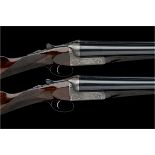 FORMERLY THE PROPERTY OF JOHN KINGSLEY-HEATH WILLIAM EVANS A PAIR OF 12-BORE SINGLE-TRIGGER