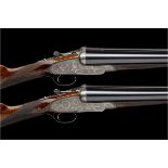 BOSS & CO. A PAIR OF 12-BORE SINGLE-TRIGGER EASY-OPENING SIDELOCK EJECTORS, serial no. 6567 / 8,