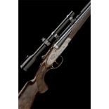 H. DUMOULIN & FILS A 9.3X74R SIDELOCK EJECTOR DOUBLE RIFLE, serial no. 14046, 24 1/2in. nitro