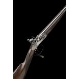 EX W. KEITH NEAL COLLECTION JOSEPH MANTON A MOST UNUSUAL 18-BORE FLINTLOCK DOUBLE-BARRELLED