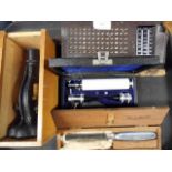 A Gowllands Ophthalmoscope - boxed, etc.