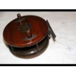 A D. Slater's patent 5" Nottingham Star Back Fishing Reel