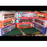 Selection of Hornby and Lima carriages - boxed