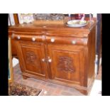 Antique sideboard with drawers and cupboards below