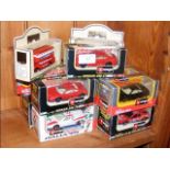 Selection of boxed Burago die-cast vehicles