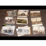 A large quantity of topographical postcards, inclu