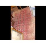An antique Middle Eastern rug - 190cm x 120cm
