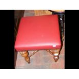 An antique stool