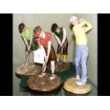 A Royal Doulton golfing figure "Teeing Off" - HN3276