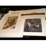 Selection of antiquarian engravings and prints - v