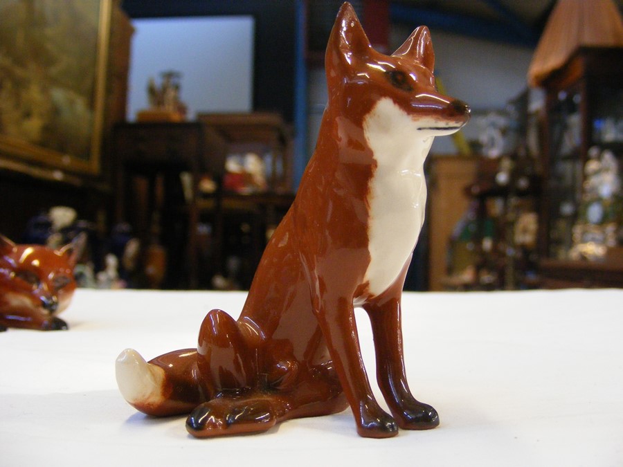 A Beswick Fox, together with two cubs - Image 9 of 12