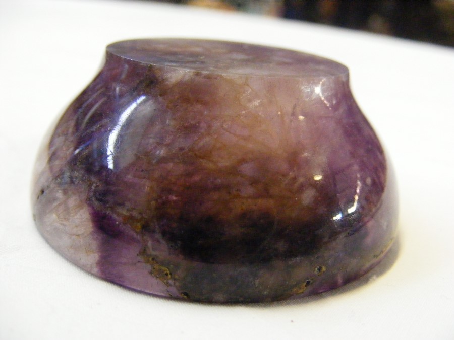 A small Blue John bowl - 5cm diameter - Image 5 of 6