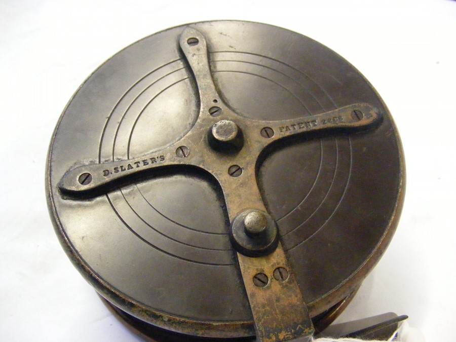 A D. Slater's patent 5" Nottingham Star Back Fishing Reel - Image 2 of 8