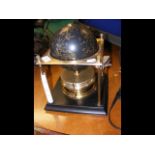 A Royal Geographical Society World Clock - 30cm