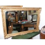 Decorative gilt wall mirror - 60cm x 86cm