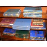 Various volumes, including "Scottish Pictures" and