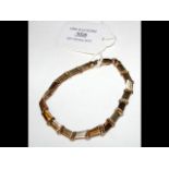 A lady's 9ct gold bracelet