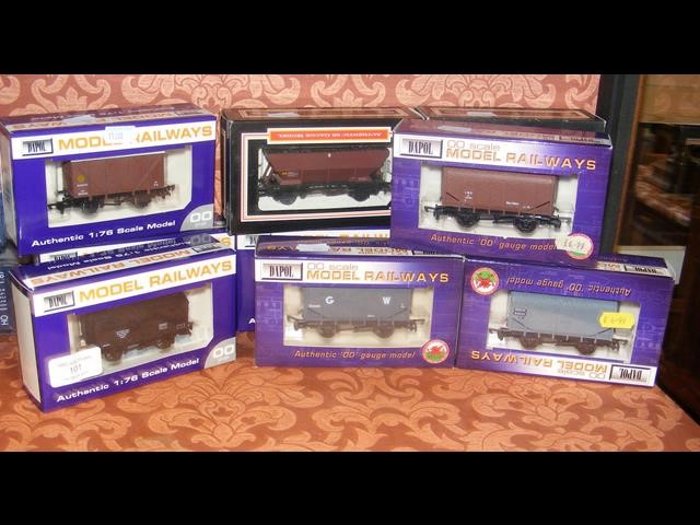 Selection of boxed Dapol and other wagons