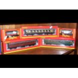 Five boxed Hornby Carriages and Wagons