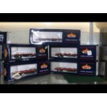 Five boxed Bachmann Wagon Rail Freights