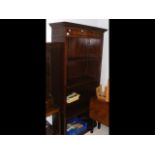 An Edwardian style open bookshelf - 90cm wide