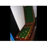 A Jones & Son folding snooker style bar game - 76c