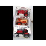 An Ertl c80 Tractor in original box, together with