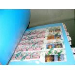 An album of collectable stamps - Asia, Australasia