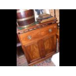 A 19th century mahogany Secretaire cupboard