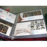 An album containing extensive collection of GB Fir