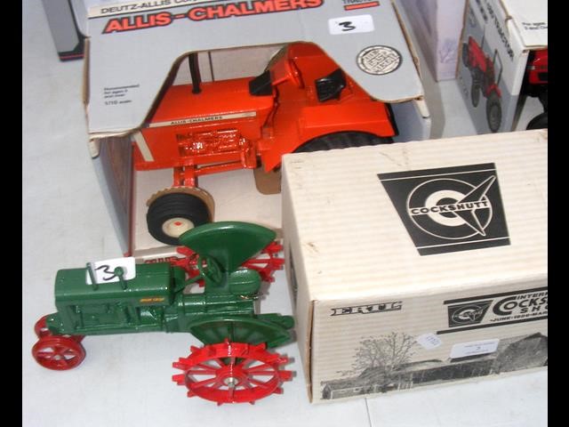 An Ertl Allis-Chalmers D21 Tractor in original box,