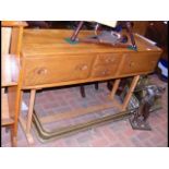 An Ercol 'Golden Dawn' vintage sideboard with two