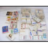 Collection of approx. 40 sets of cigarette cards -