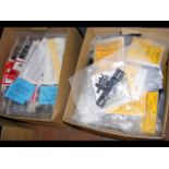 Two boxes of train kits